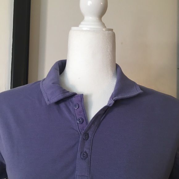 Periwinkle collared Columbia Omni-wick shirt - Picture 2 of 8